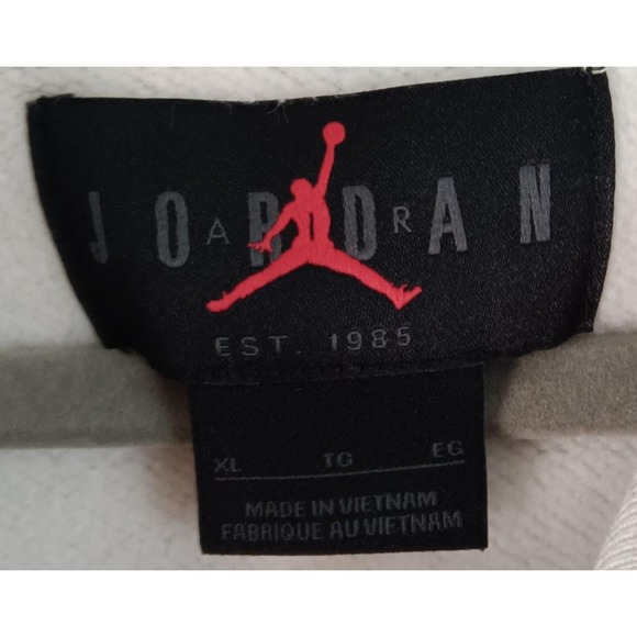 Jordan Hoodie Mens XL Jumpman‎ Basketball Pullover Sweatshirt AIR - Picture 3 of 8